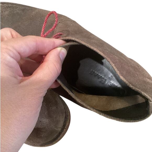 Cole Haan Paul Chukka Boots Brown Distressed Suede Leather Mens US 9M 9 C09565 - Picture 8 of 9